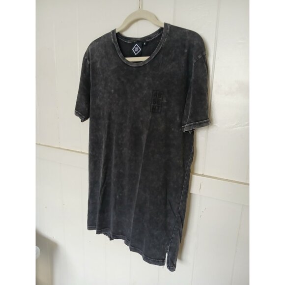 Absent EXCHEQUER TEE Graphic T Shirt Mens M Charcoal Gray Cotton Short Sleeve - Picture 8 of 16